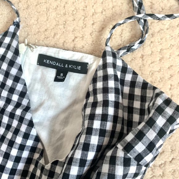 Plaid Kendall & Kylie Romper - Picture 4 of 4